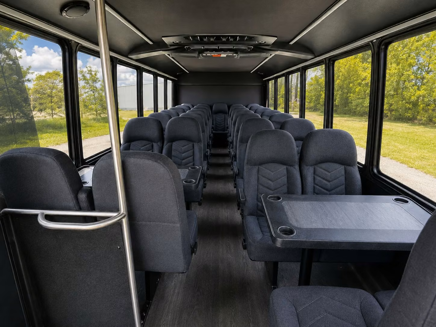 20 passenger minibus interior