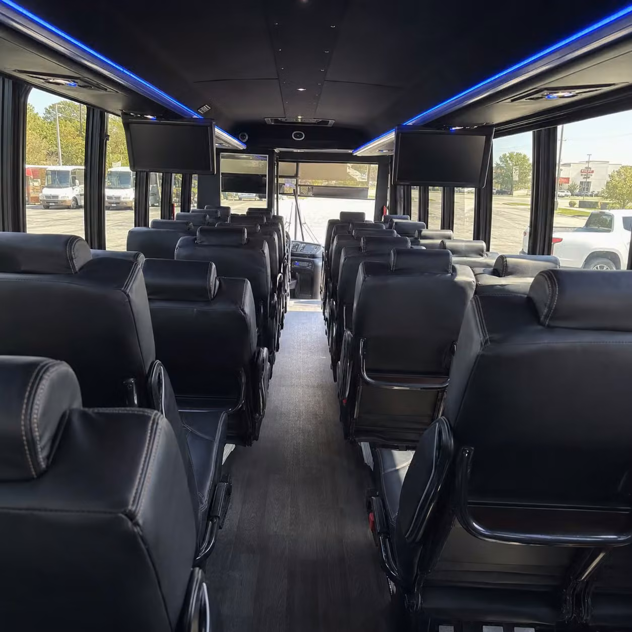 30 passenger minibus interior