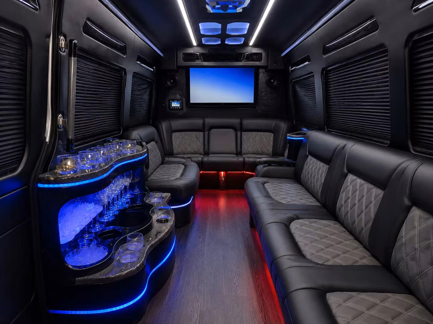 sprinter limousine inside